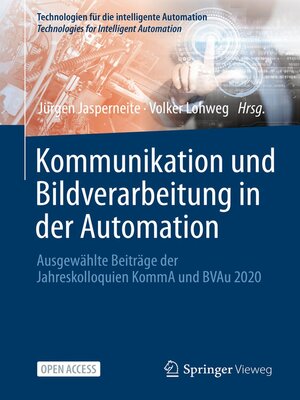 cover image of Kommunikation und Bildverarbeitung in der Automation